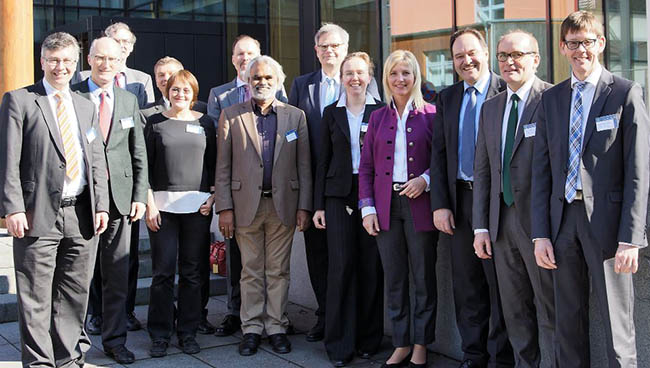 Ministerin Scharf mit Hochschulvertretern Ministerin Scharf mit Hochschulvertretern
