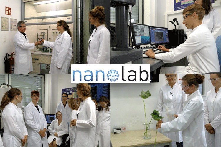 Bilder von den Räumlichkeiten des Nano-Labors
